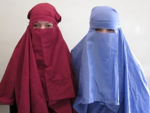 students' lesson on judging the burqa